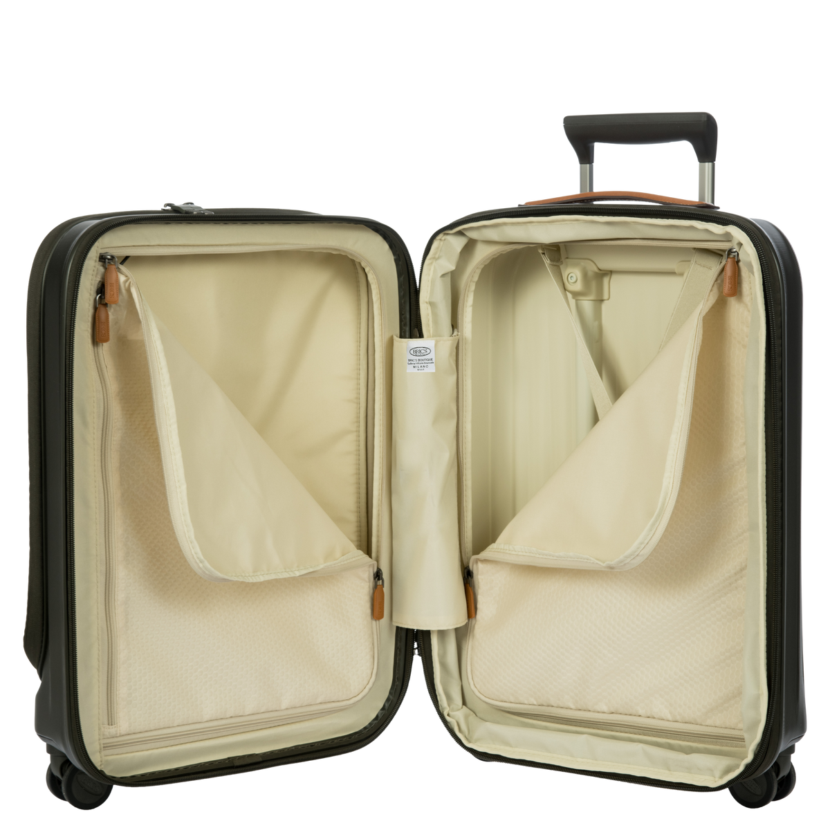 Bric's Taormina Expandable Carry-On with Laptop Pocket in Olive, view 6