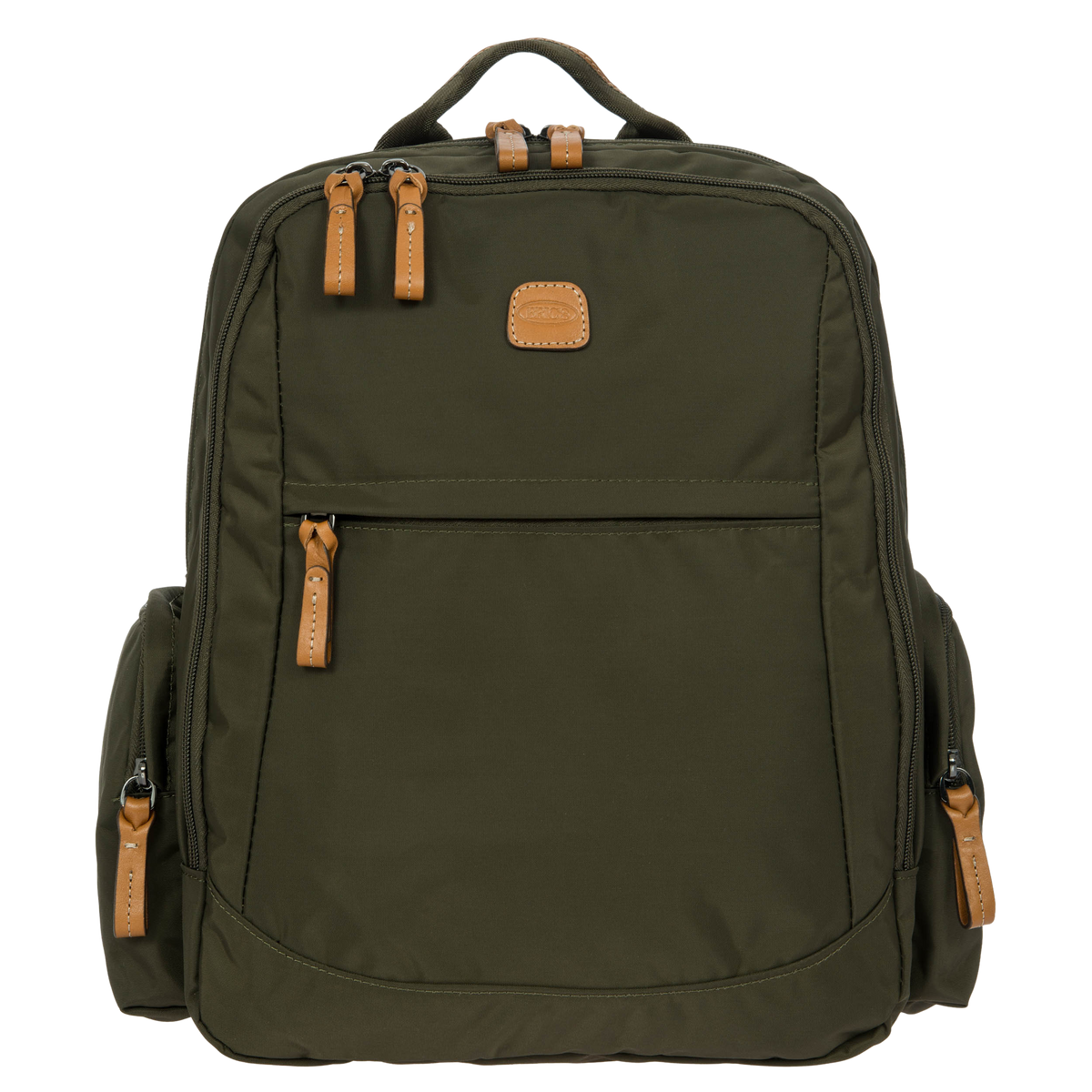 Bric's X-Collection Nomad Laptop Backpack in Olive, view 1