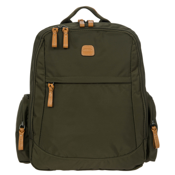 Bric's X-Collection Nomad Laptop Backpack in Olive, view 1