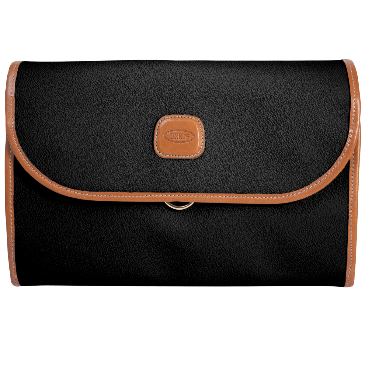 Bric's Firenze Tri-Fold Hanging Toiletry Bag in Black, view 1