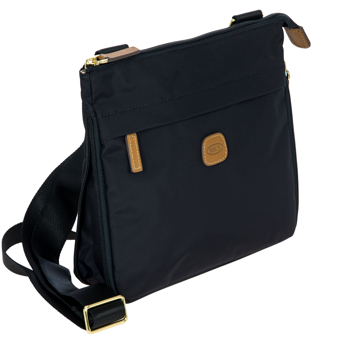 Bric's X-Collection Expandable Crossbody Shoulder Bag in Navy, view 2