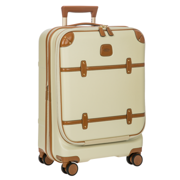 Bric's Bellagio Expandable Carry-On Spinner with Laptop Pocket in Cream, view 2