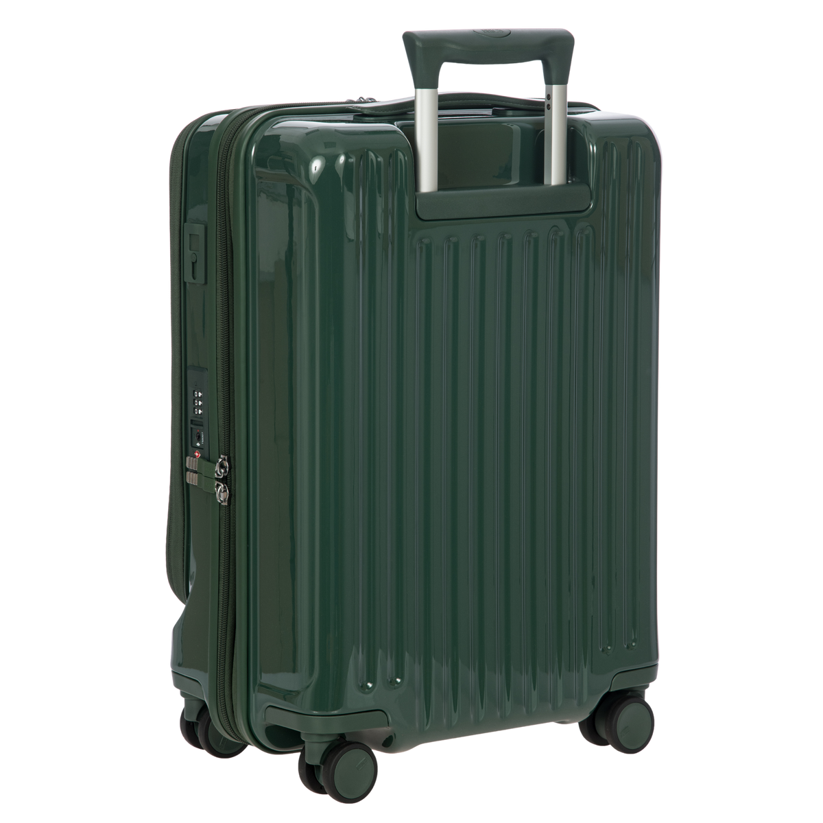 Bric's Positano Carry-On Spinner with Front Pocket in Emerald, view 3