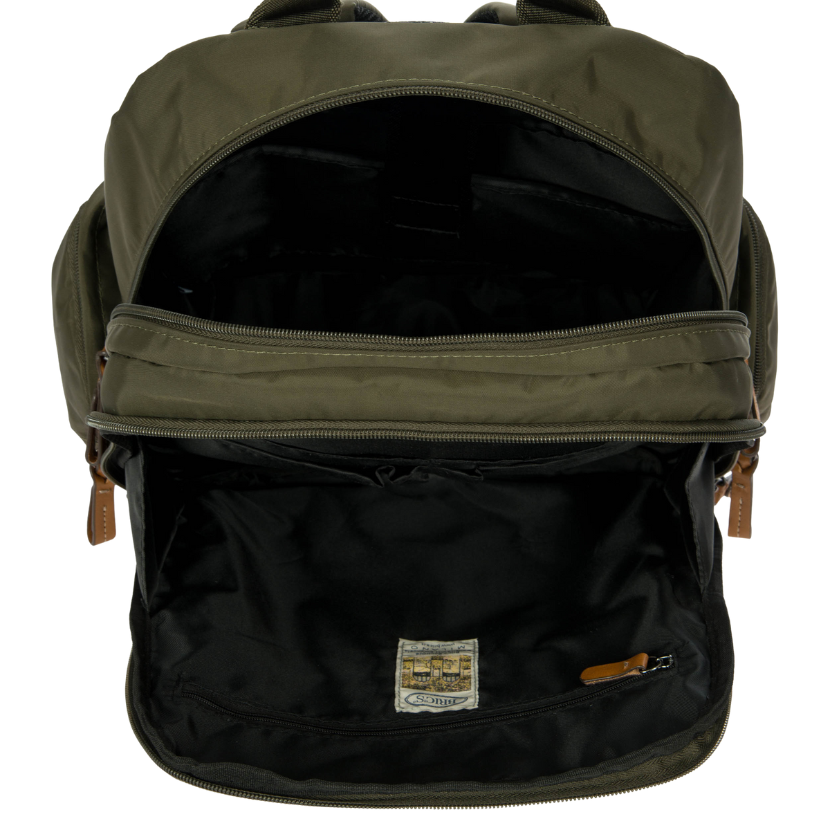 Bric's X-Collection Nomad Laptop Backpack in Olive, view 5