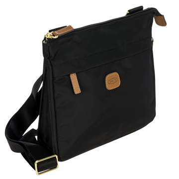 Bric's X-Collection Expandable Crossbody Shoulder Bag in Black, view 2