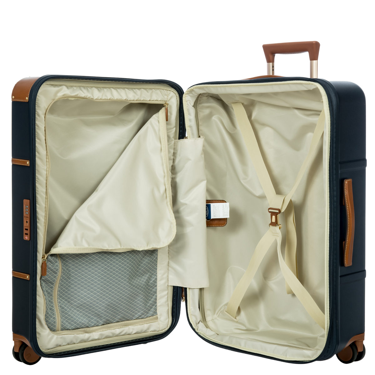 Bric's Bellagio Expandable Checked Spinner in Blue, view 6