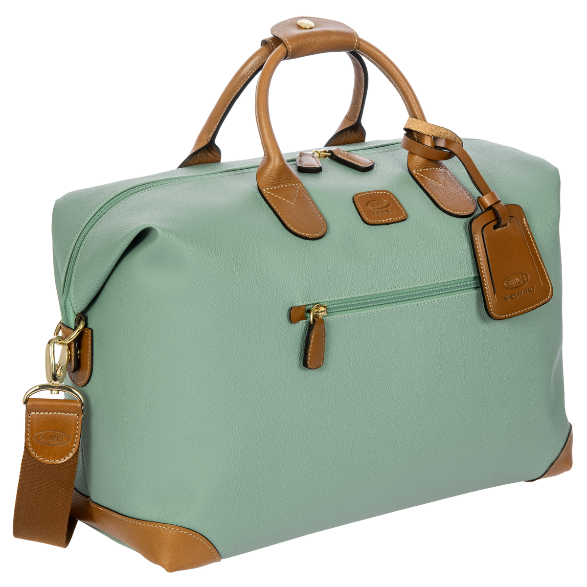 Bric's Firenze Cargo Travel Duffle Bag in Eucalyptus, view 3