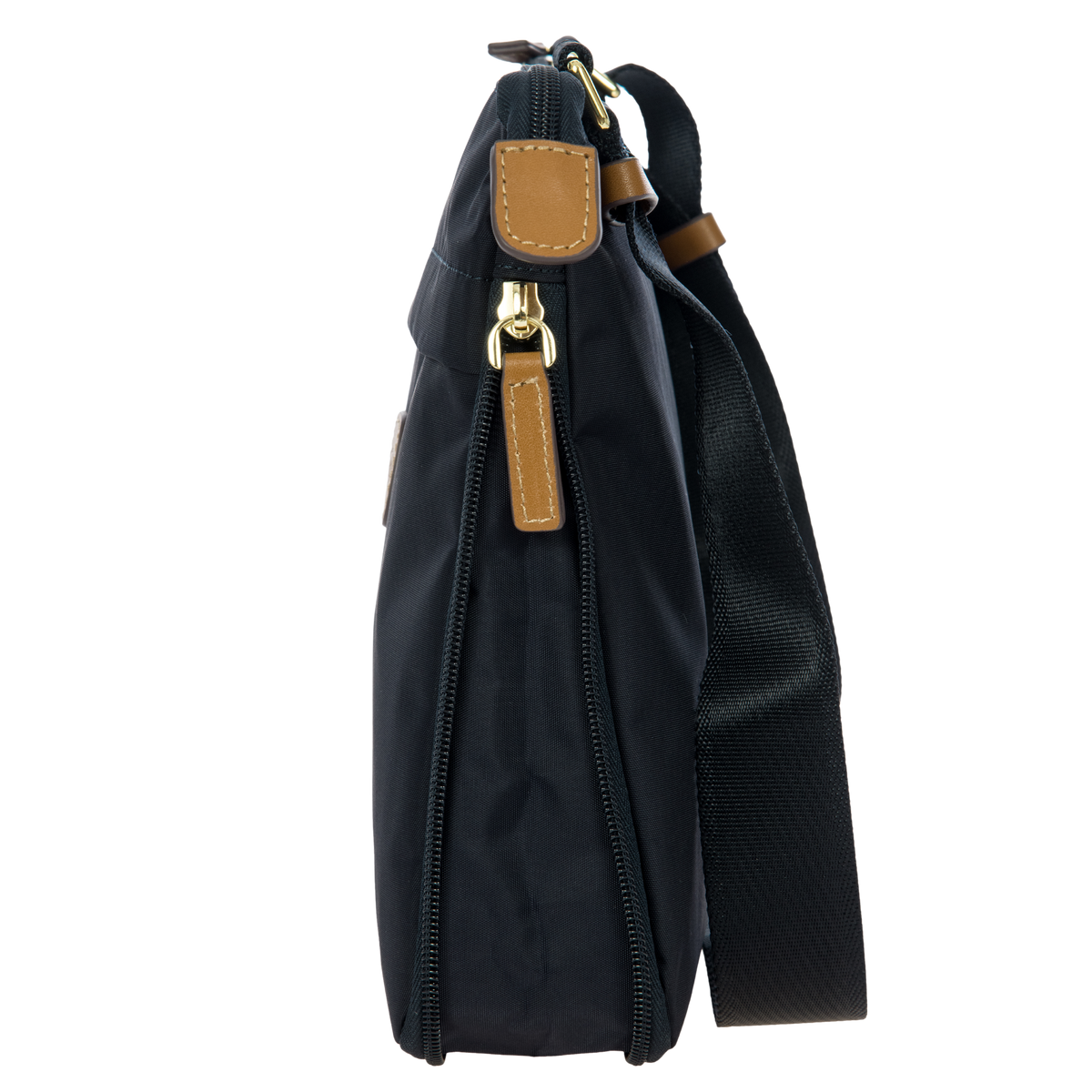 Bric's X-Collection Expandable Crossbody Shoulder Bag in Navy, view 4
