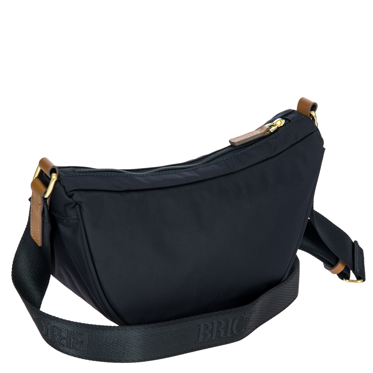 Bric's X-Collection Mini Halfmoon Shoulder Bag in Ocean Blue, view 3