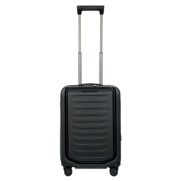 Porsche Design Expandable Carry-On Spinner with Front Pocket in Matte Black, view 1