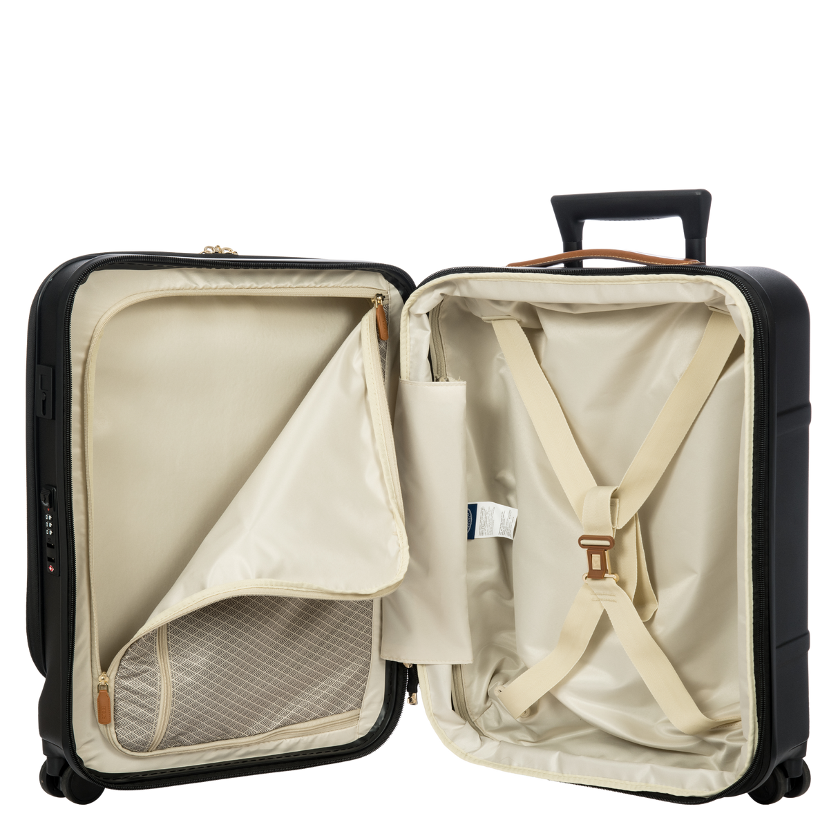 Bric's Bellagio Expandable Carry-On Spinner with Laptop Pocket in Black, view 7