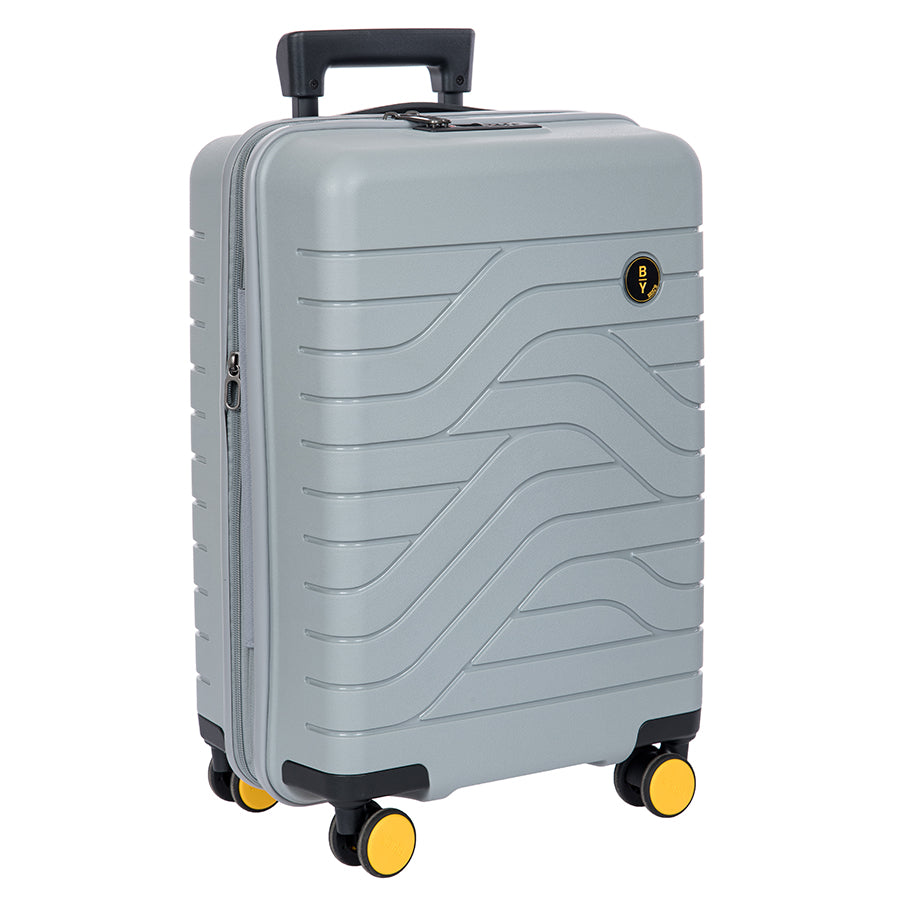 Bric's B|Y Ulisse Expandable Spinner Suitcase 21" Carry-On in Grey, view 2