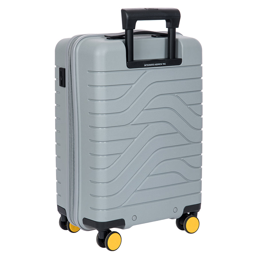Bric's B|Y Ulisse Expandable Spinner Suitcase 21" Carry-On in Grey, view 3
