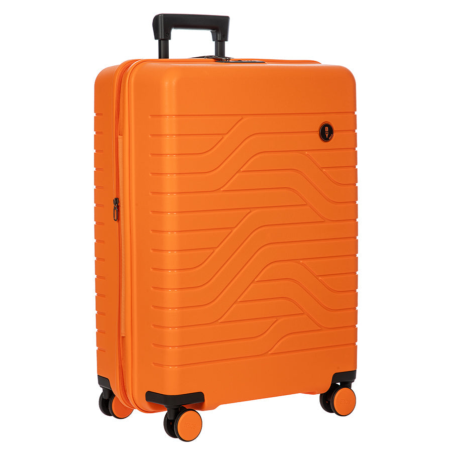 Bric's B|Y Ulisse Expandable Spinner Suitcase 28" in Tangerine, view 2