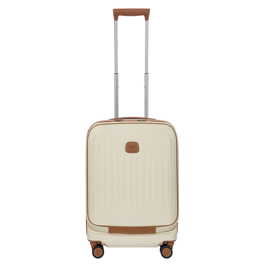 Bric's Taormina Expandable Carry-On with Laptop Pocket in Cream, view 1