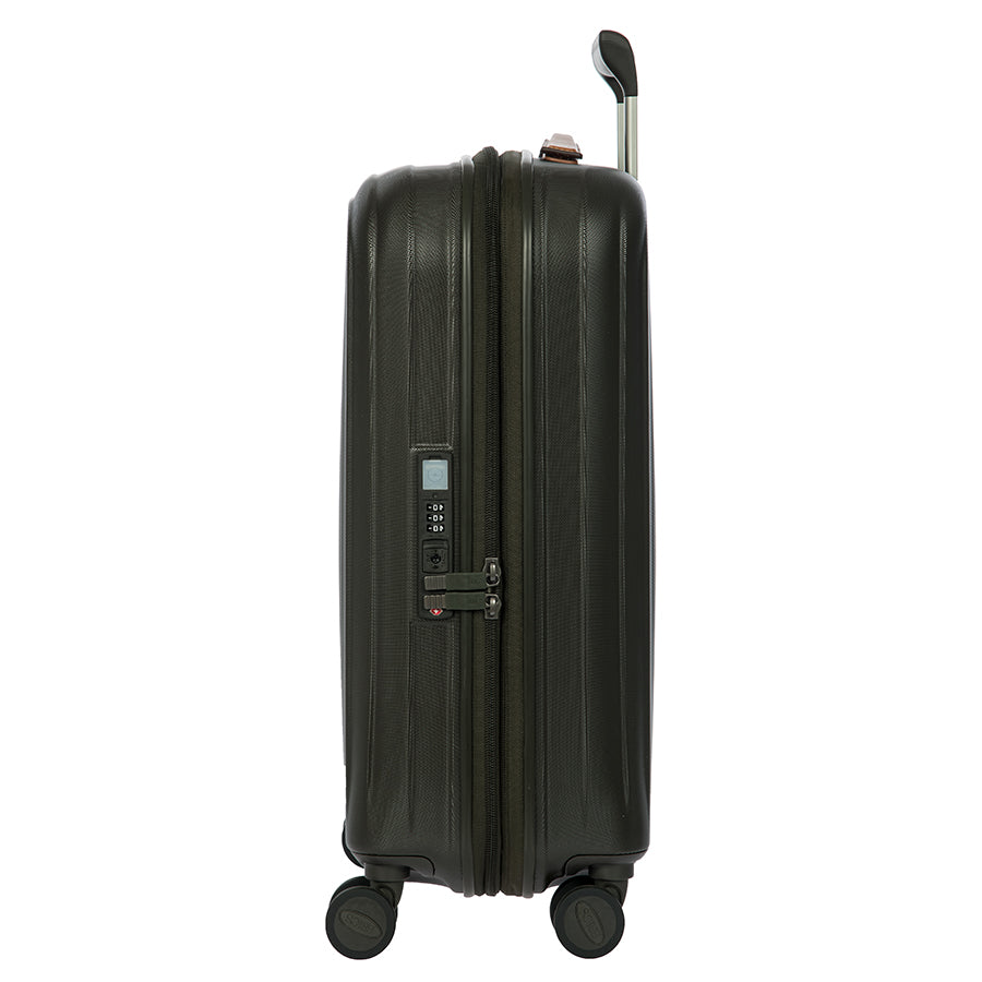 Bric's Taormina Expandable Carry-On Spinner in Olive, view 4
