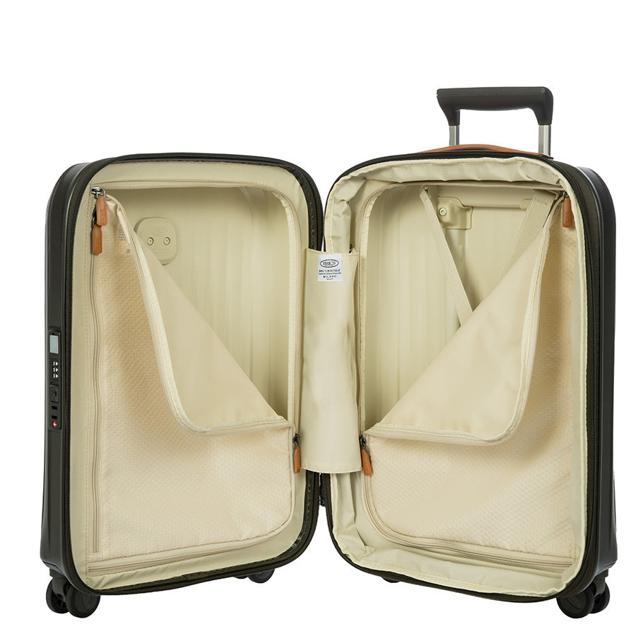 Bric's Taormina Expandable Carry-On Spinner in Olive, view 5