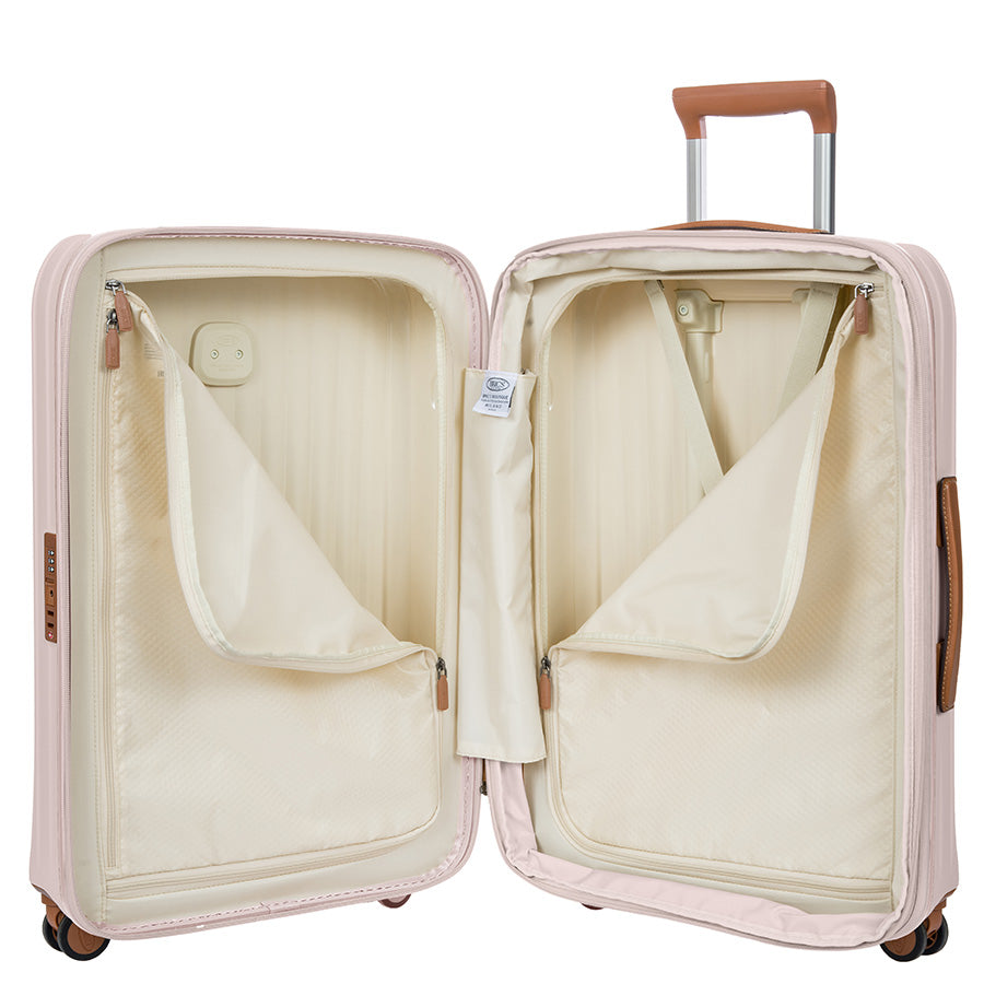 Bric's Taormina Expandable Checked Spinner 27" in Pearl Pink, view 5