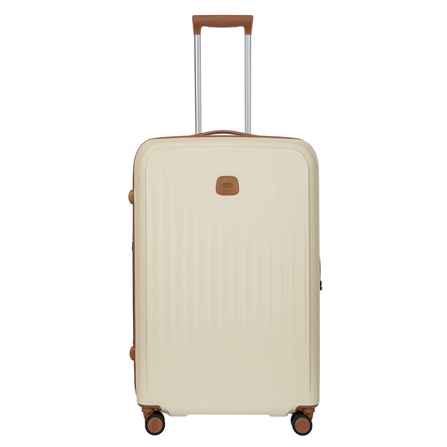 Bric's Taormina Expandable Checked Spinner 30" in Cream, view 1