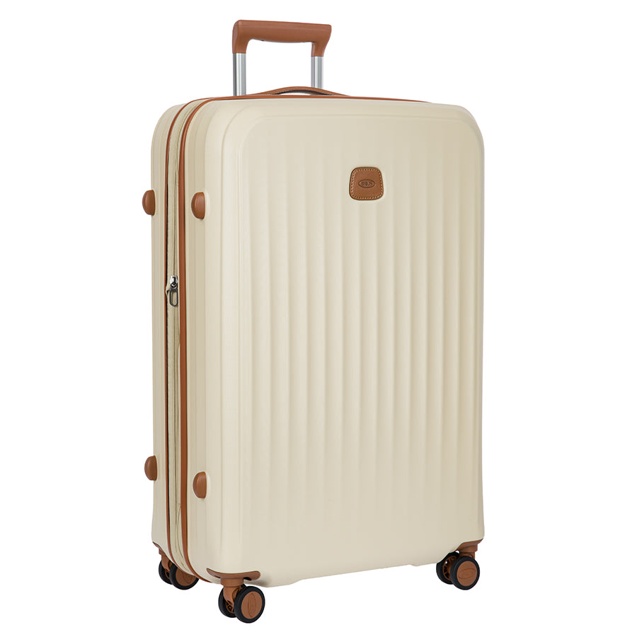 Bric's Taormina Expandable Checked Spinner 30" in Cream, view 2
