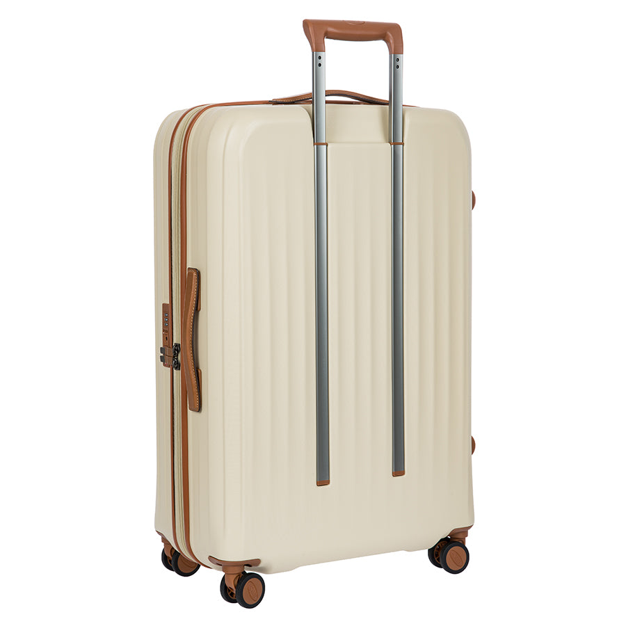 Bric's Taormina Expandable Checked Spinner 30" in Cream, view 3