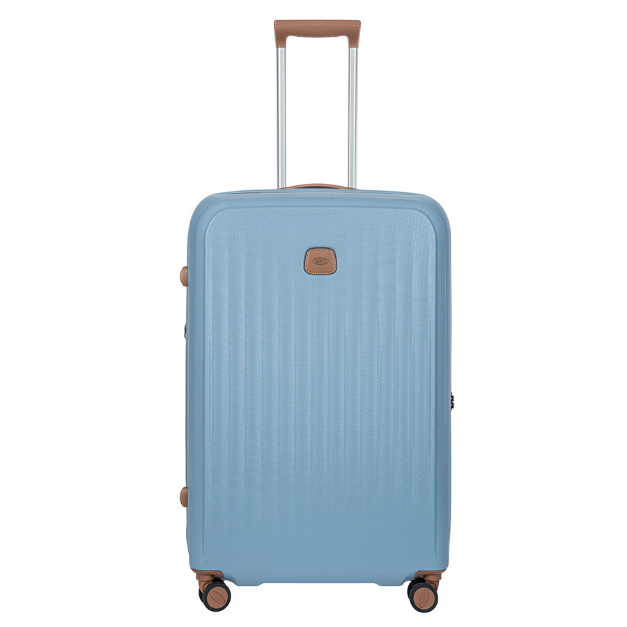 Bric's Taormina Expandable Checked Spinner 30" in Sky Blue, view 1