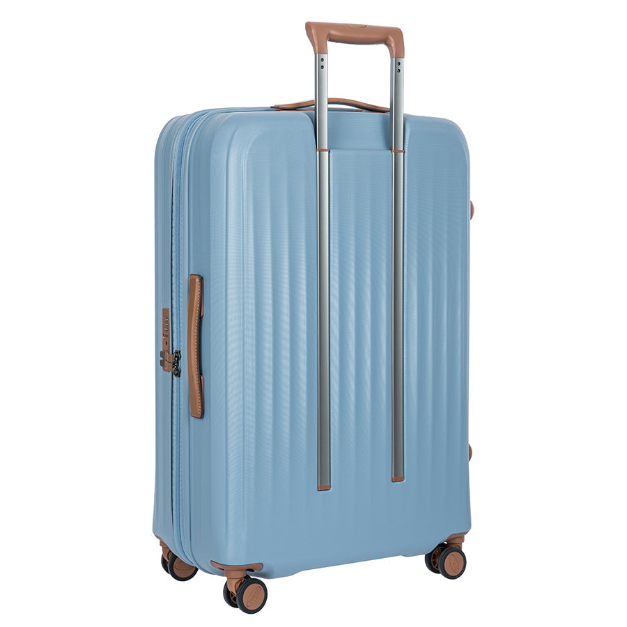 Bric's Taormina Expandable Checked Spinner 30" in Sky Blue, view 3
