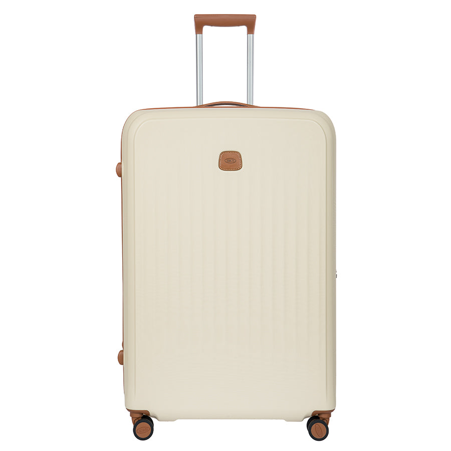Bric's Taormina Expandable Checked Spinner 32" in Cream, view 1