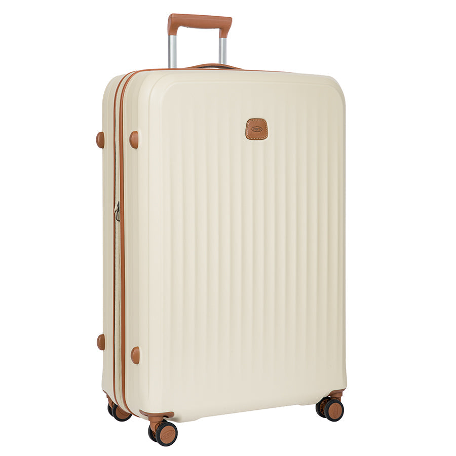 Bric's Taormina Expandable Checked Spinner 32" in Cream, view 2