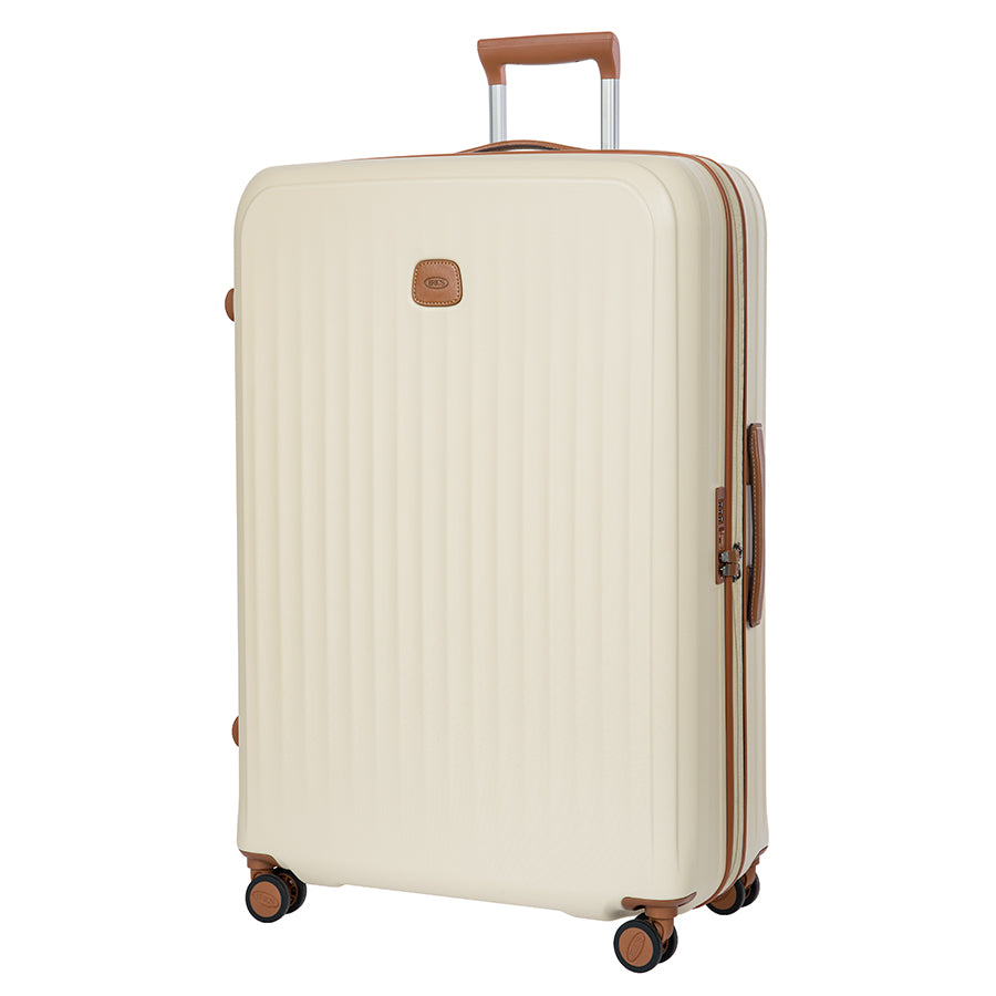 Bric's Taormina Expandable Checked Spinner 32" in Cream, view 6