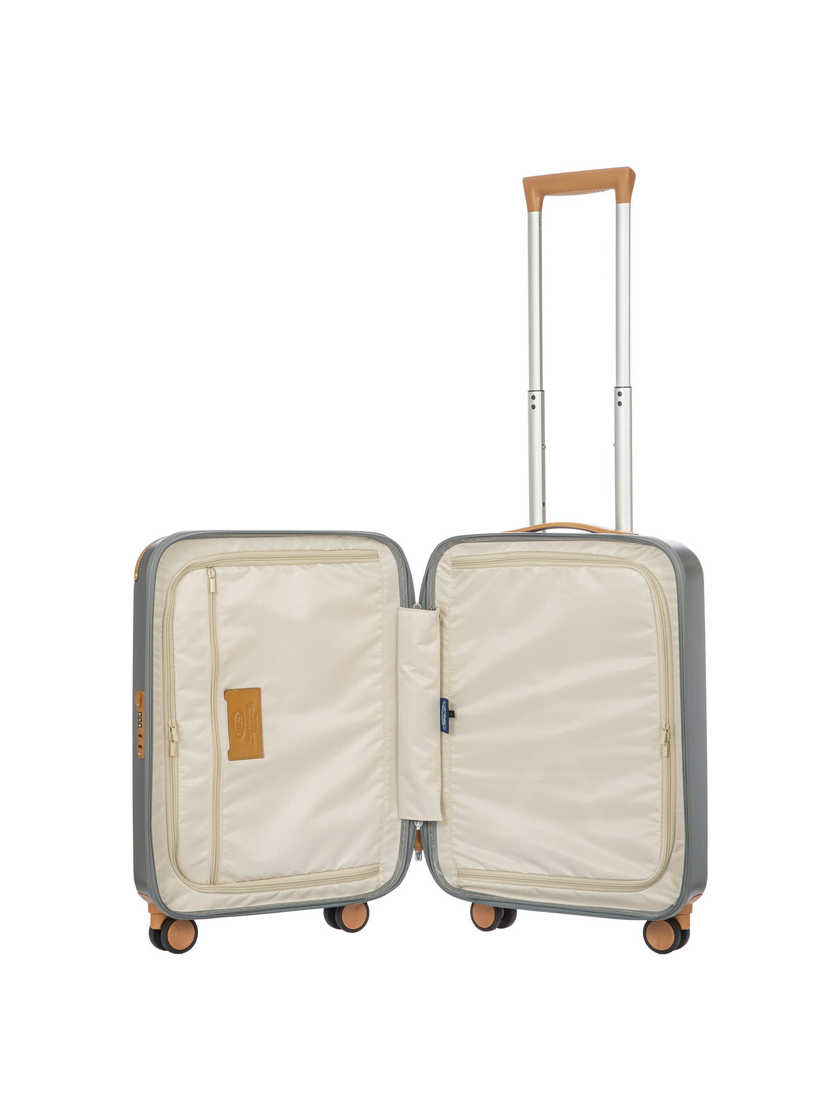Bric's Amalfi 21" Hardside Carry-On Spinner in Silver, view 6