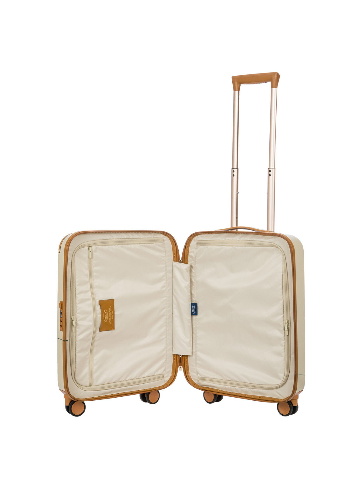 Bric's Amalfi 21" Hardside Carry-On Spinner in Cream, view 6