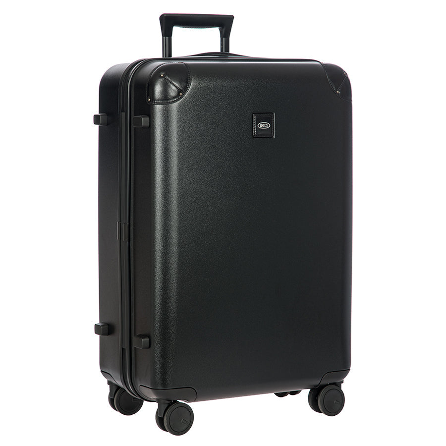 Bric's Amalfi Hardside Checked Spinner 27" in Black/Black, view 2