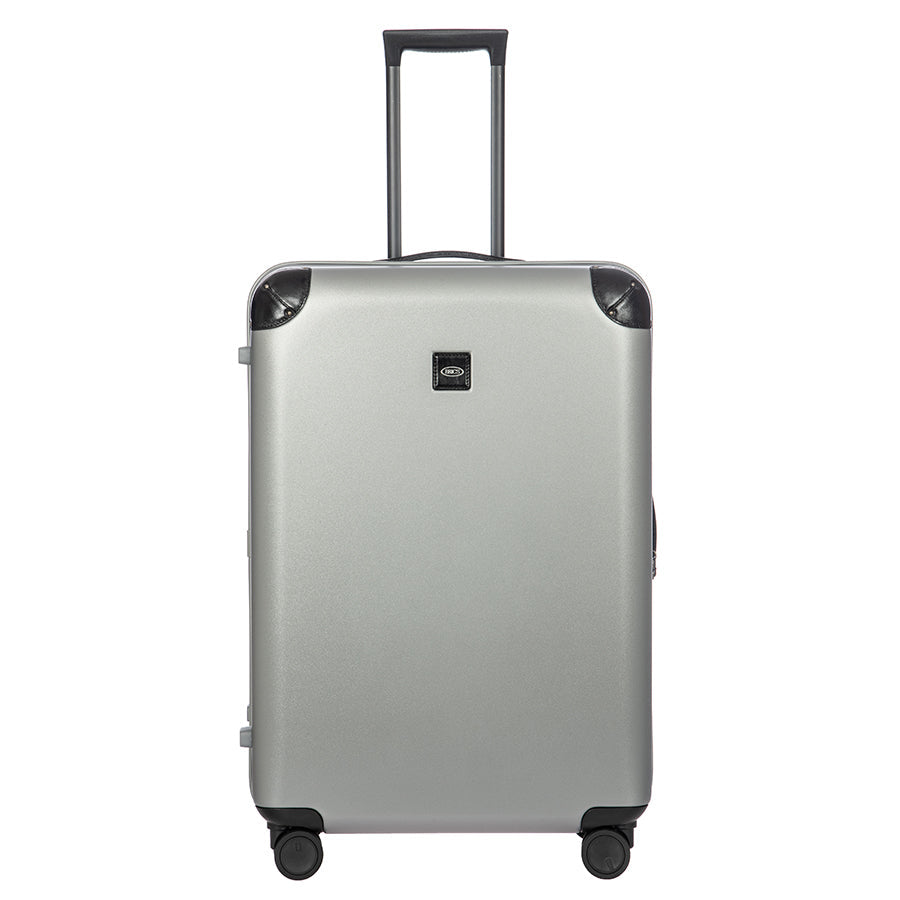 Bric's Amalfi Hardside Checked Spinner 30" in Silver/Black, view 1