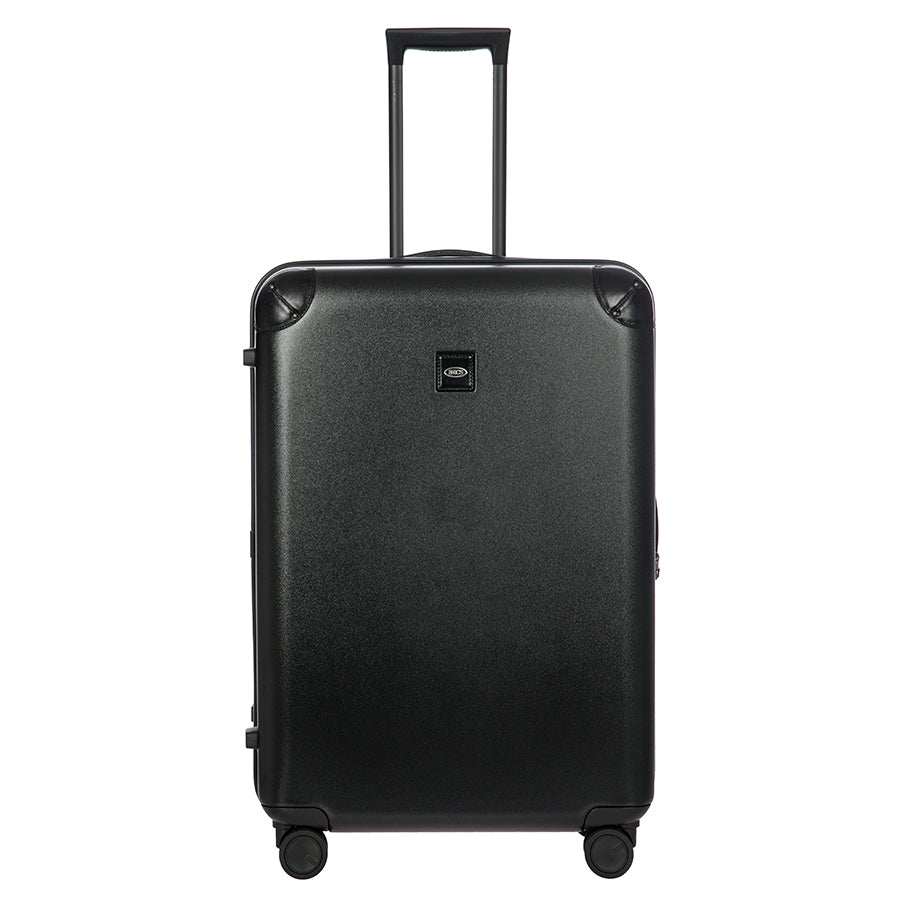 Bric's Amalfi Hardside Checked Spinner 30" in Black/Black, view 1