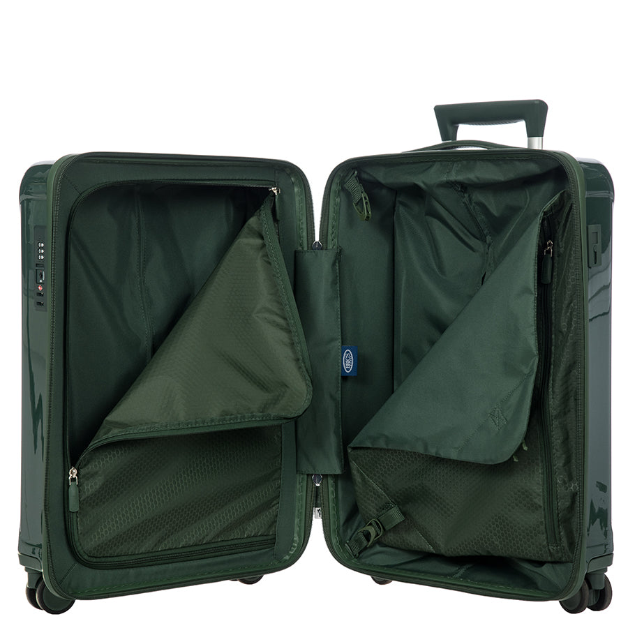 Bric's Positano 21" Hardside Carry-On Spinner in Emerald, view 4