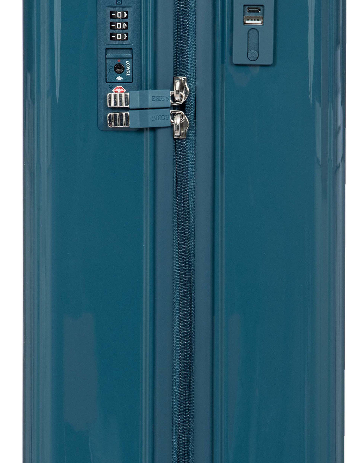 Bric's Positano 21" Hardside Carry-On Spinner in Sea Green, view 5