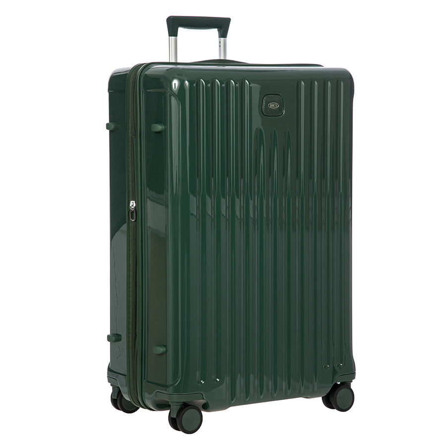 Bric's Positano Expandable Checked Spinner 30" in Emerald, view 2