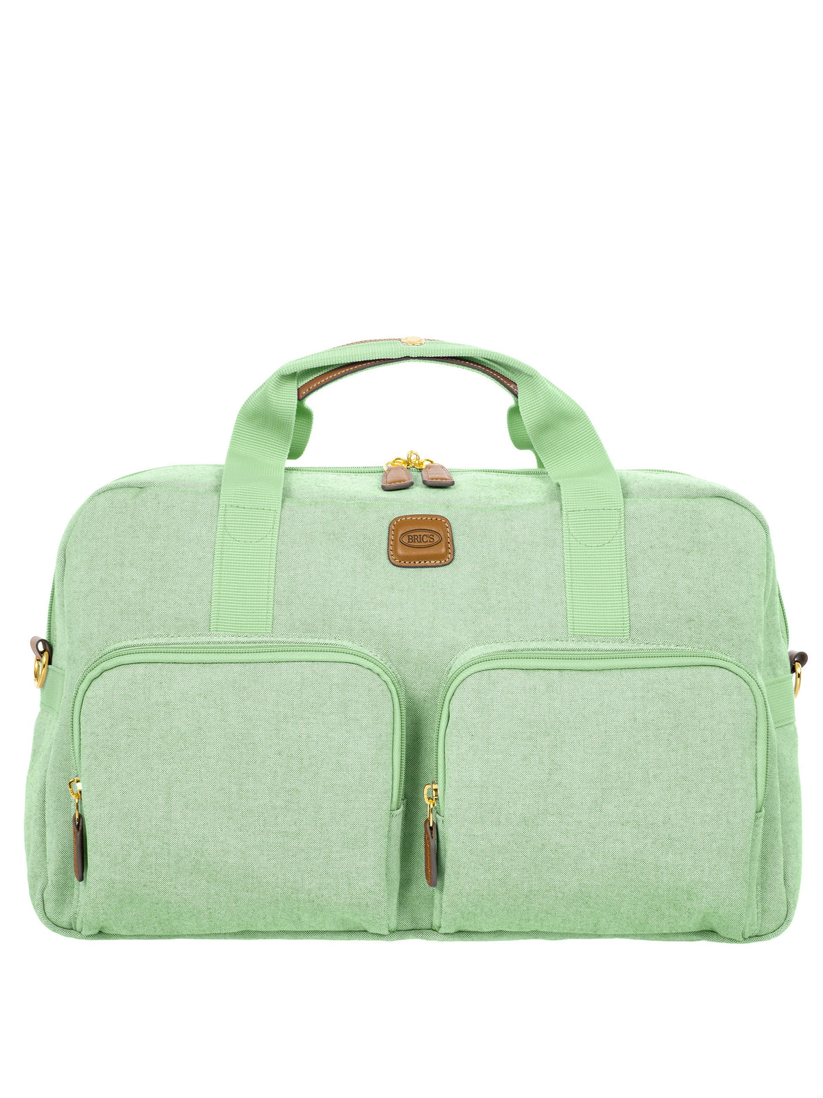 Bric's Volterra Trama 18" Boarding Duffle Bag in Green, view 6