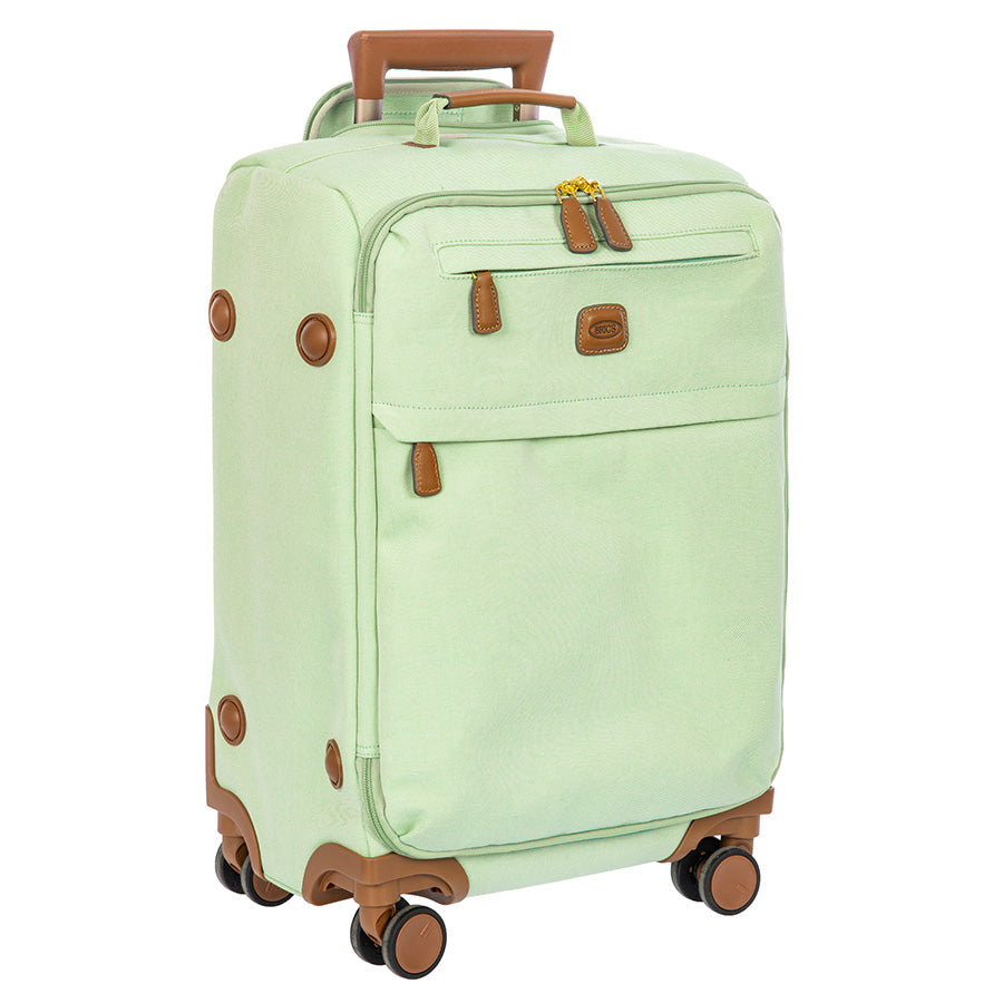 Bric's Volterra Trama 21" Carry-On Spinner in Green, view 2