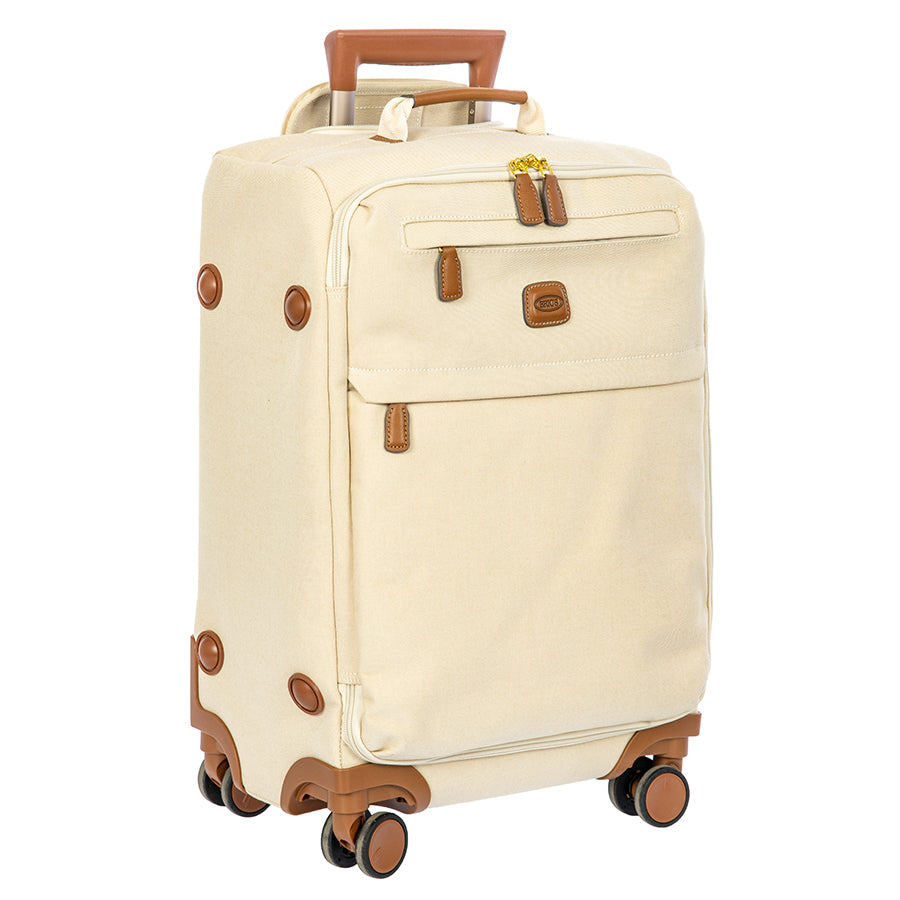 Bric's Volterra Trama 21" Carry-On Spinner in Cappuccino, view 2