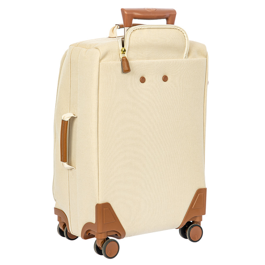 Bric's Volterra Trama 21" Carry-On Spinner in Cappuccino, view 3
