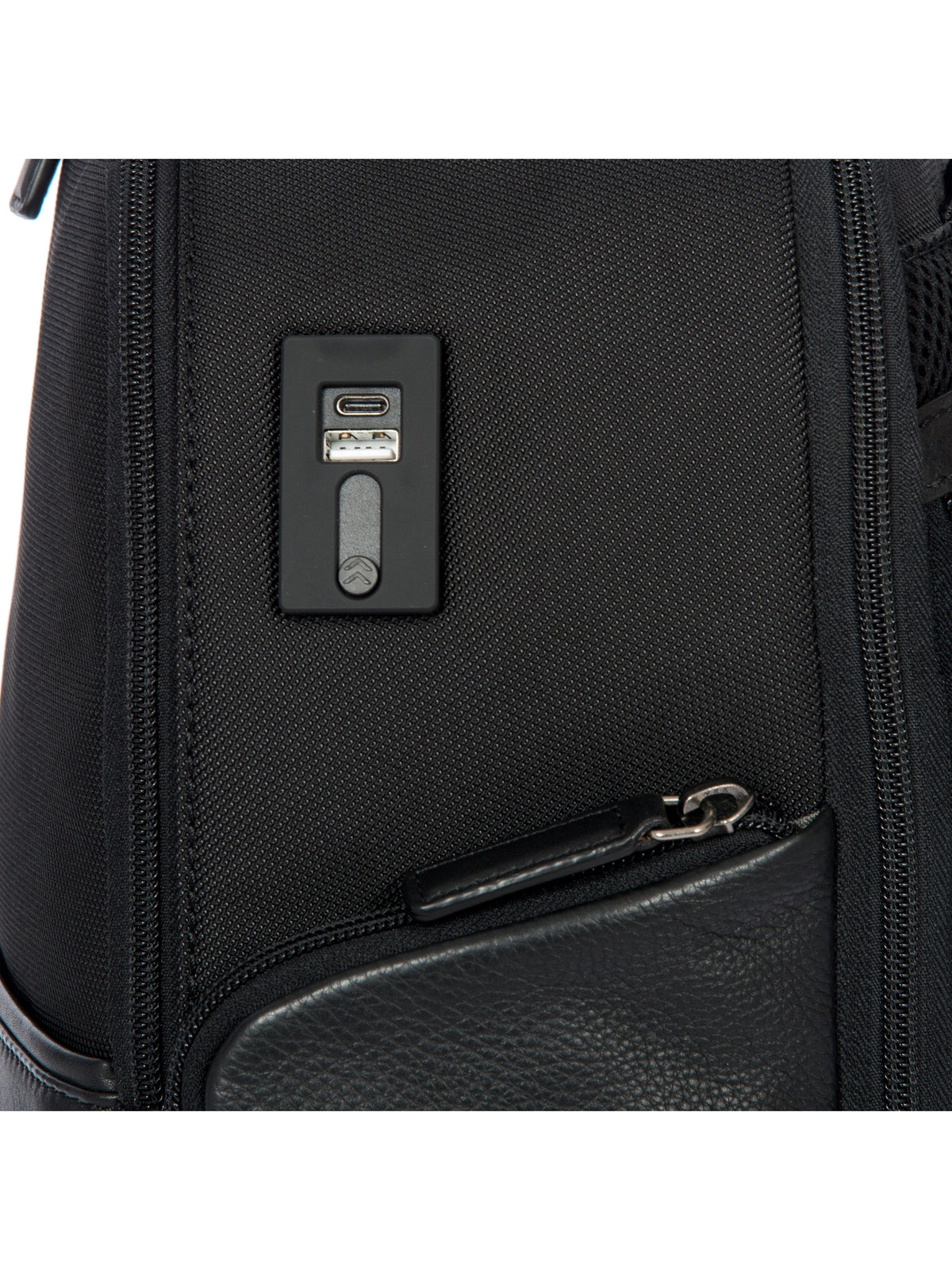 Bric's Monza Business Laptop Backpack M in Black/Black, view 5