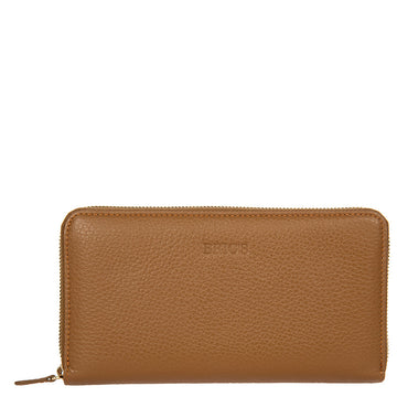 Bric's Gondola Verbena Leather Zip-Around Wallet in Cuoio, view 1