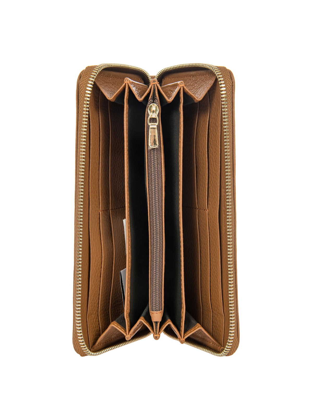 Bric's Gondola Verbena Leather Zip-Around Wallet in Cuoio, view 6