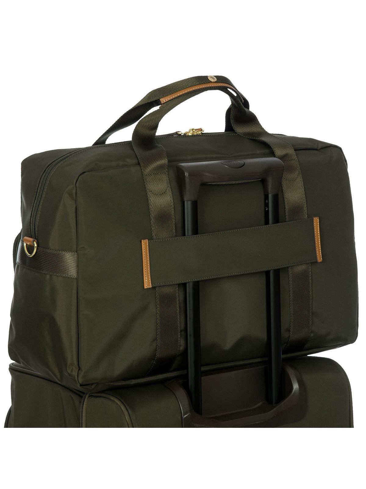 Bric's X-Collection Boarding Duffle Bag in Olive, view 3