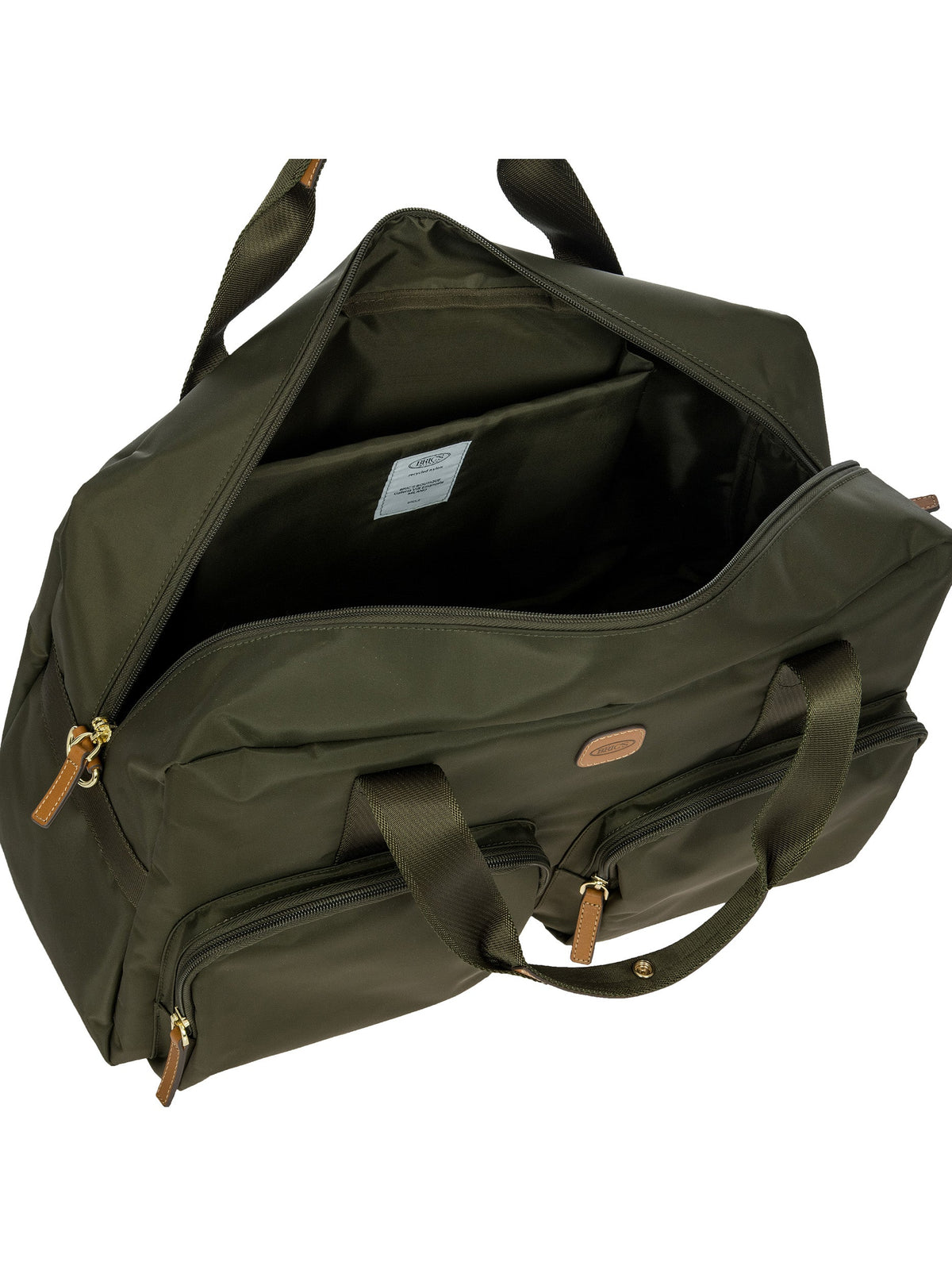 Bric's X-Collection Boarding Duffle Bag in Olive, view 5