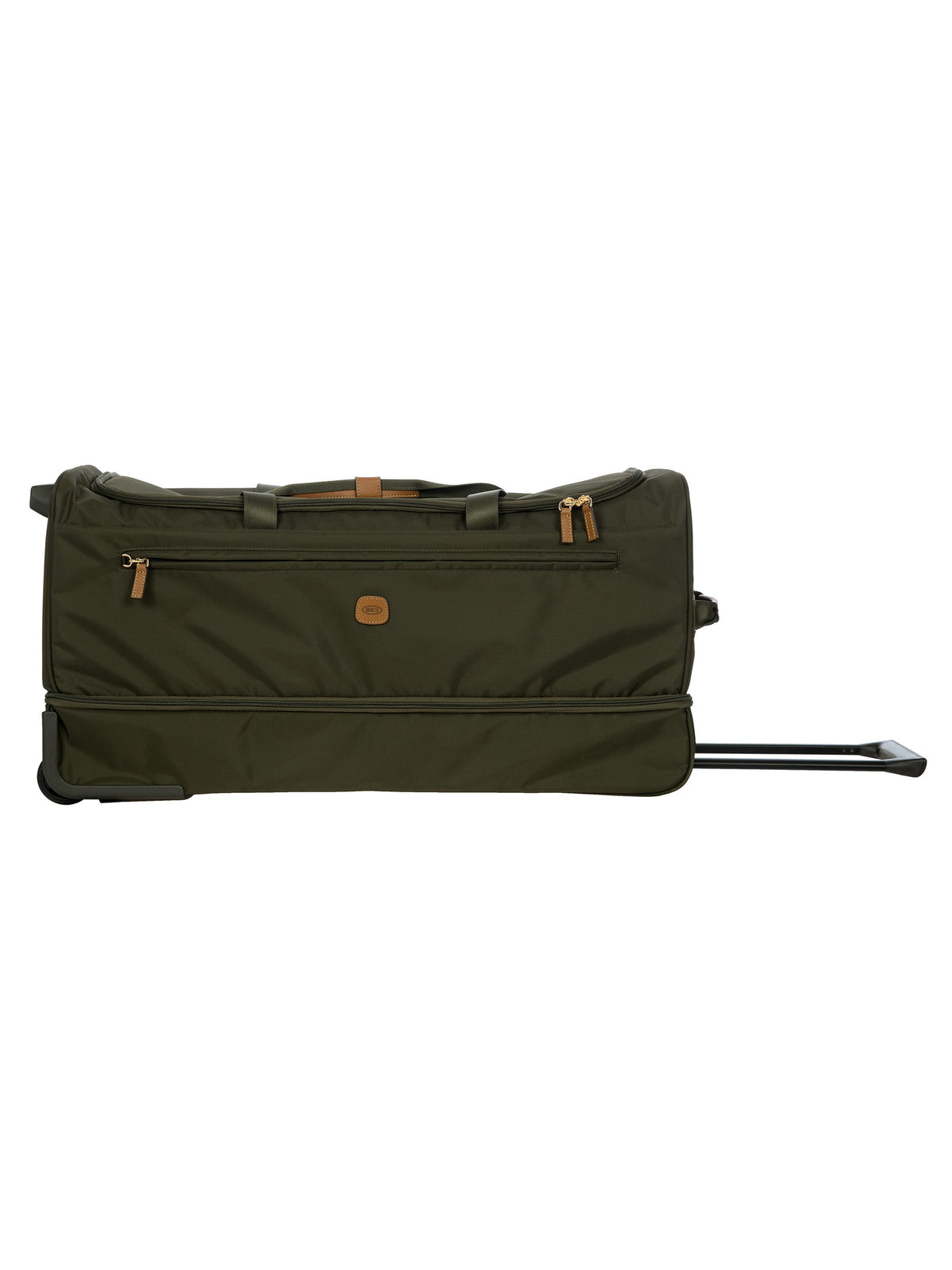 Bric's X-Collection 30" Rolling Duffle with Shoe Compartment in Olive, view 1