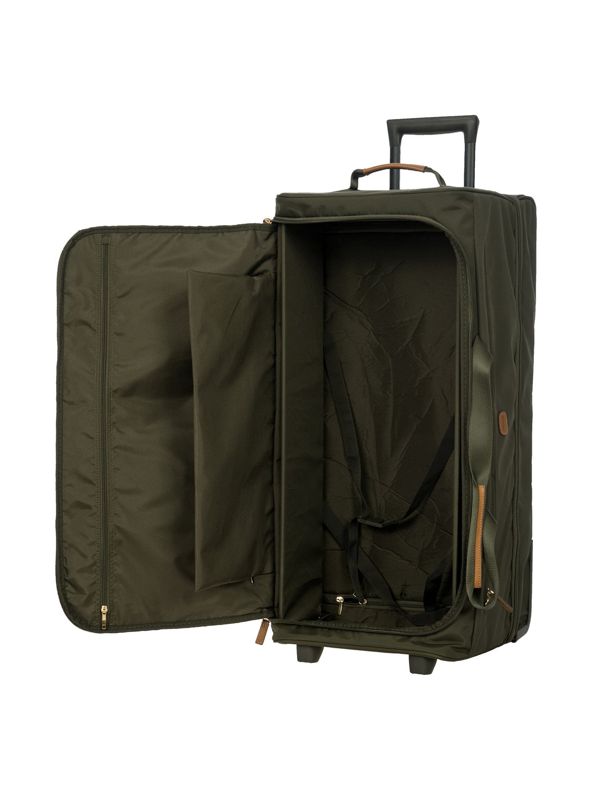Bric's X-Collection 30" Rolling Duffle with Shoe Compartment in Olive, view 5