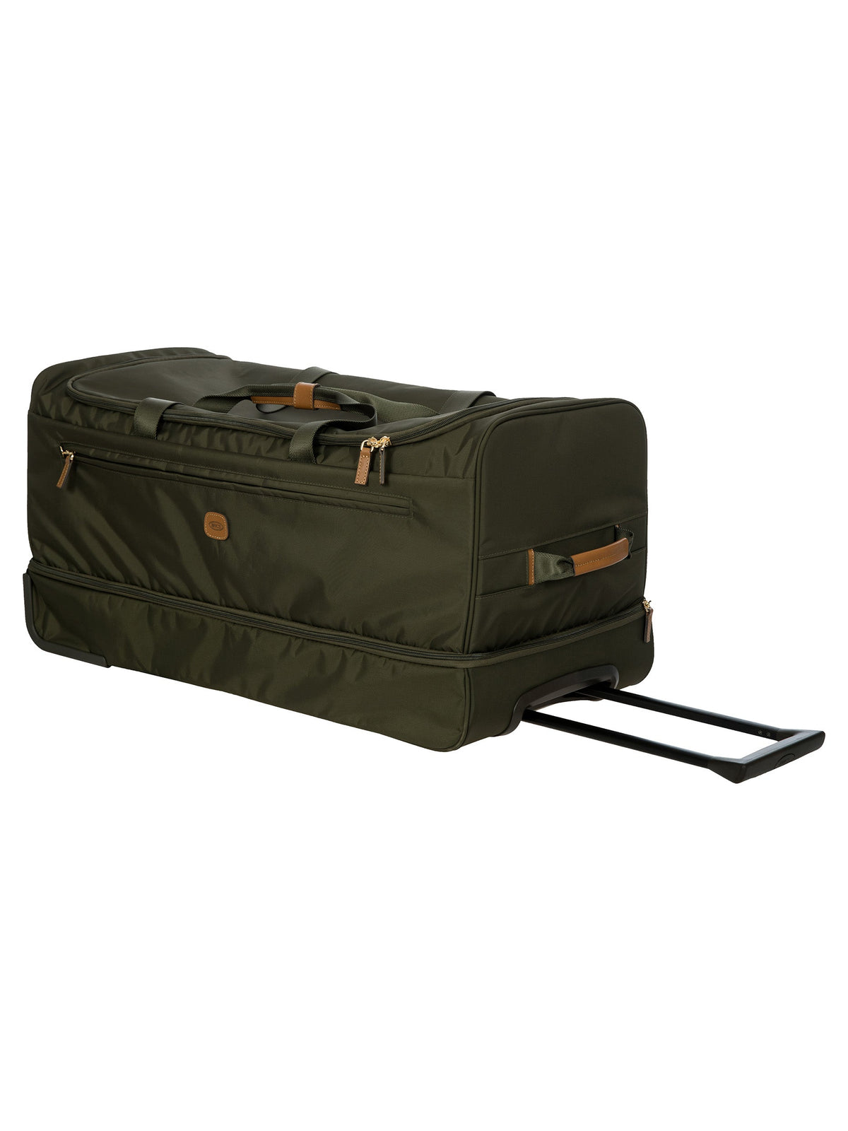 Bric's X-Collection 30" Rolling Duffle with Shoe Compartment in Olive, view 6